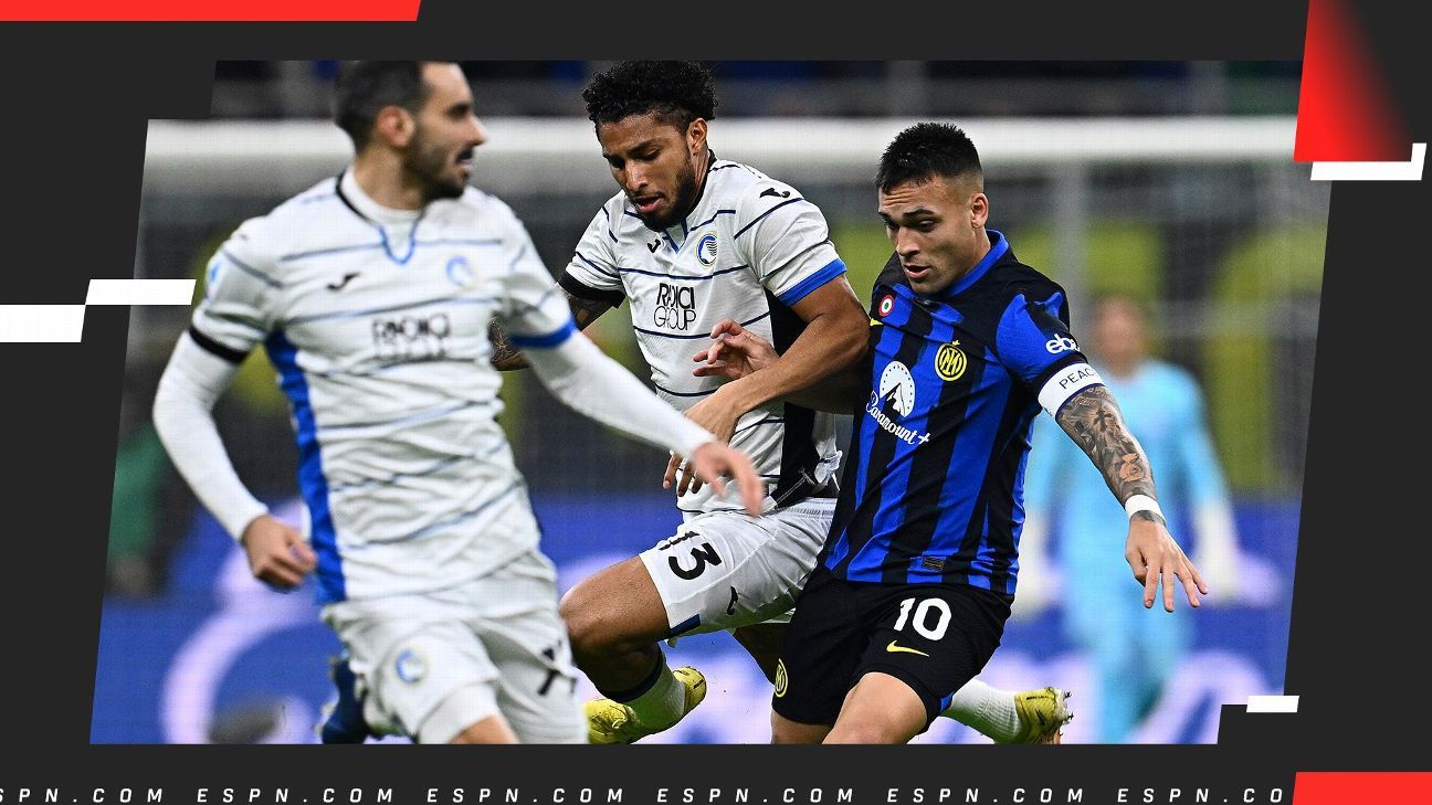 Cuándo juegan Inter vs. Atalanta por Serie A de Italia: equipo, fecha, hora y TV en vivo - ESPN