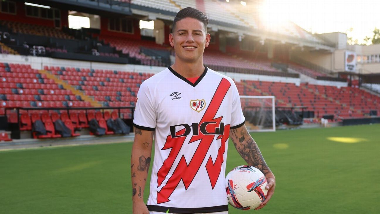 Rayo Vallecano inscribió a James en LaLiga: ¿cuándo debuta? - ESPN