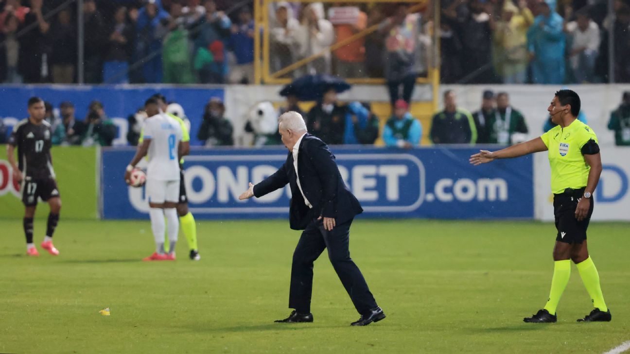 Honduras given one-match ban, investigation opened on Mexico's Aguirre - ESPN