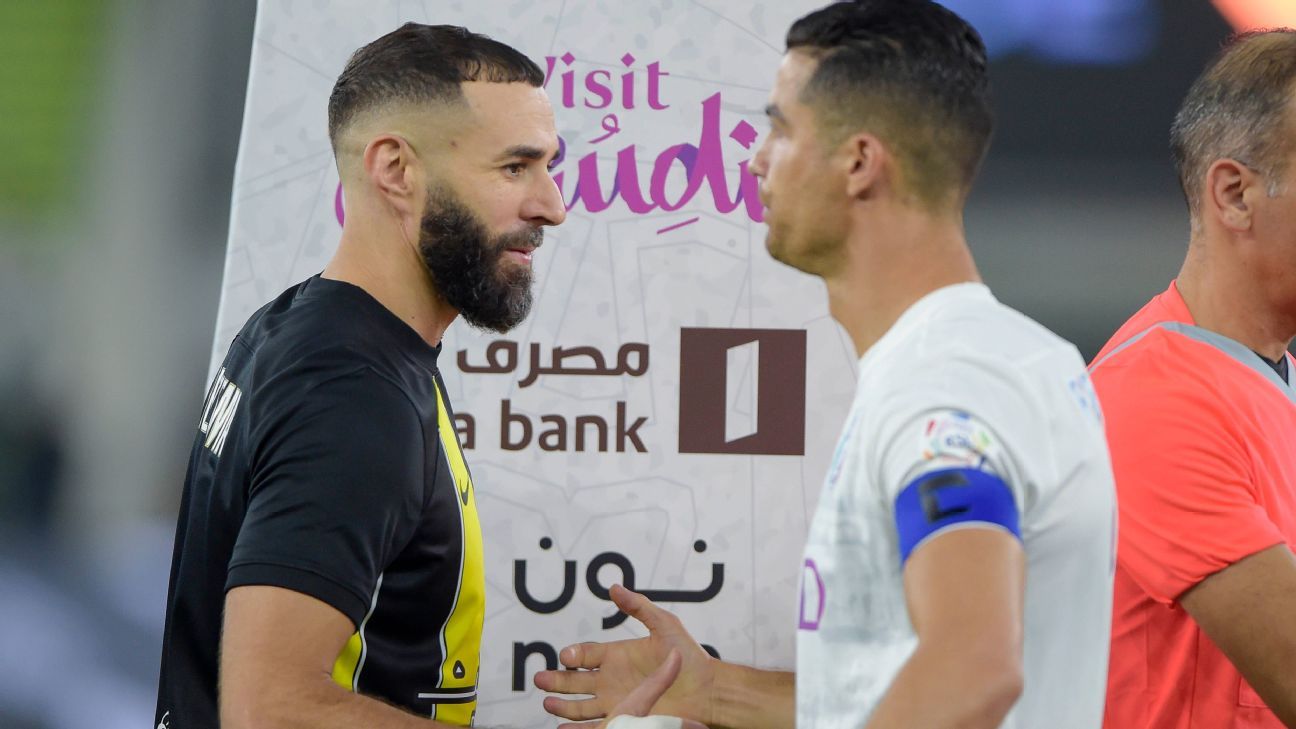 Cristiano y Benzema, el legado del Madrid que no triunfa en Arabia - ESPN