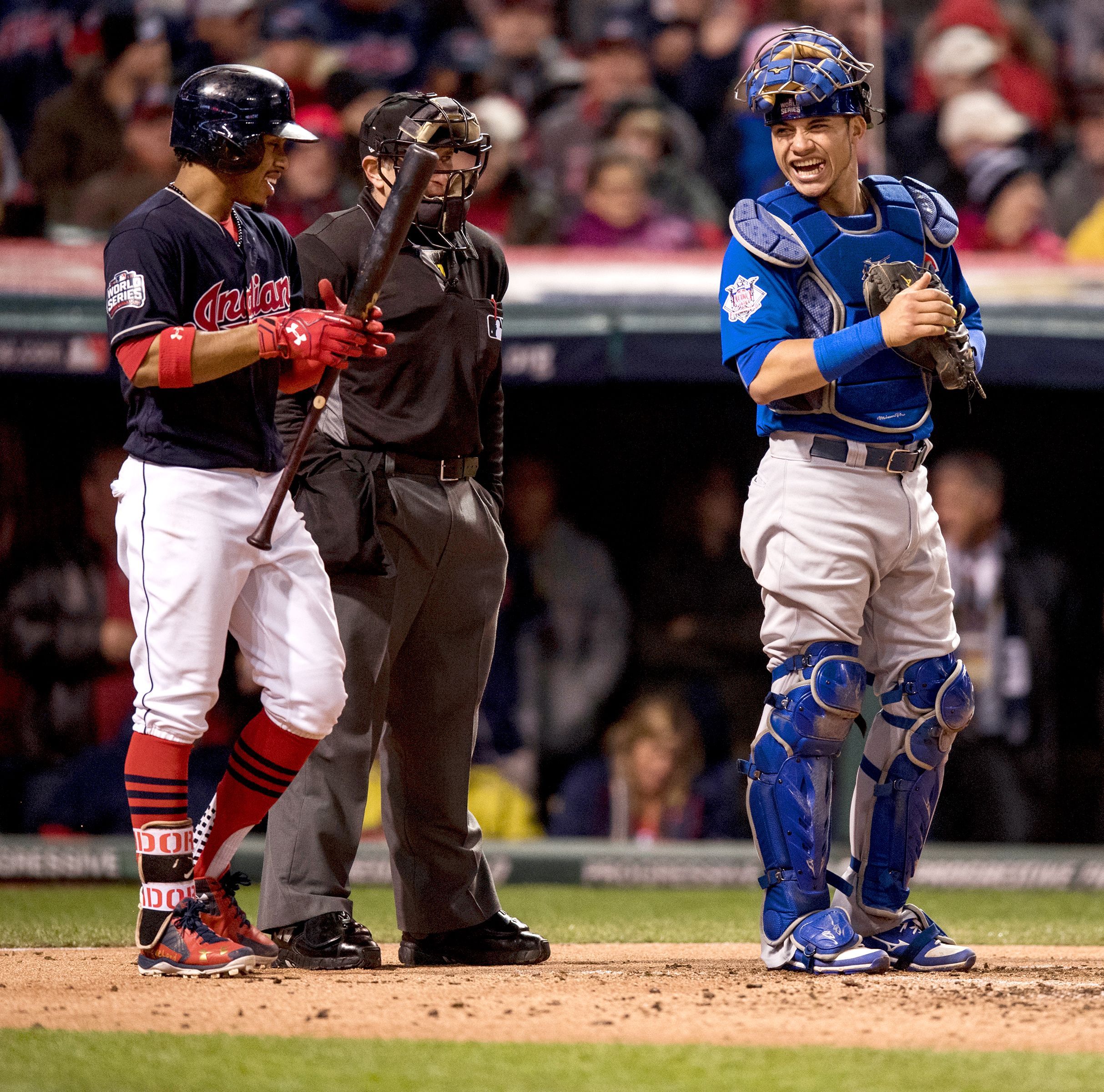 Francisco Lindor y Willson Contreras