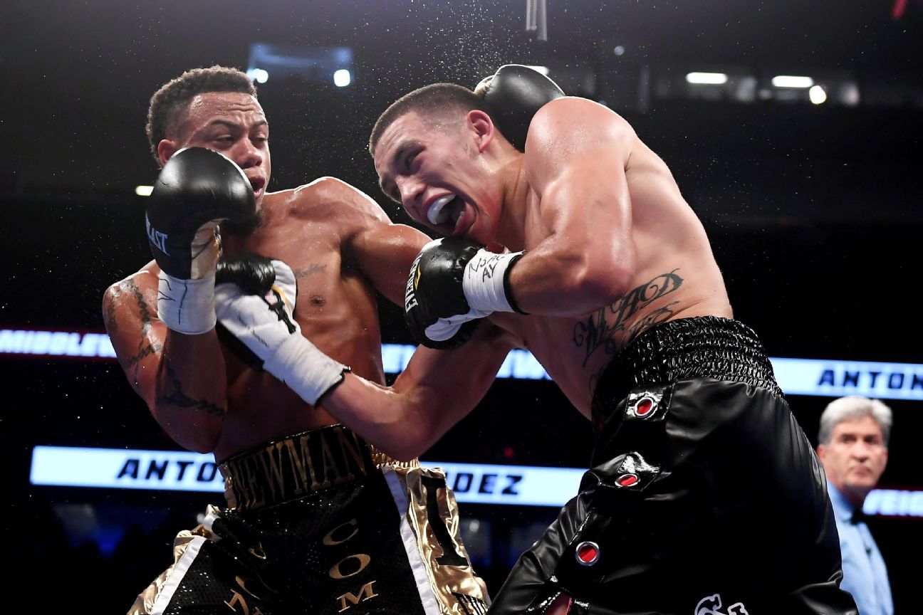 Antonio Hernandez se llev� tarjetas favorables en su pelea contra Kevin Newman.