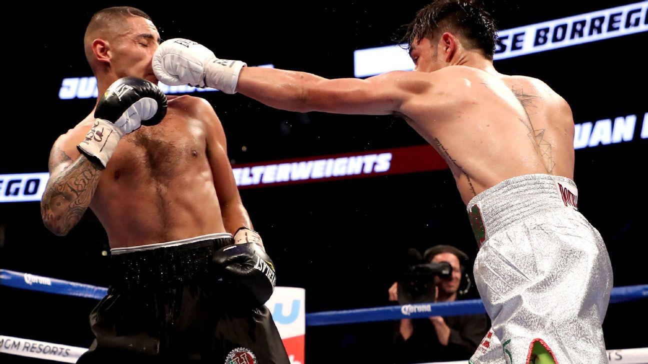 Juan Heraldez se enfrent� al mexicano Jos� Borrego en la cartelera preliminar.