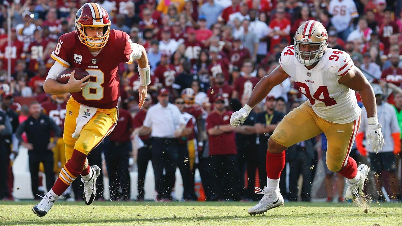Kirk Cousins, QB, Washington Redskins