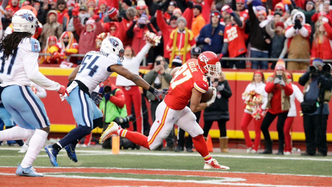 Travis Kelce, TE, Kansas City Chiefs