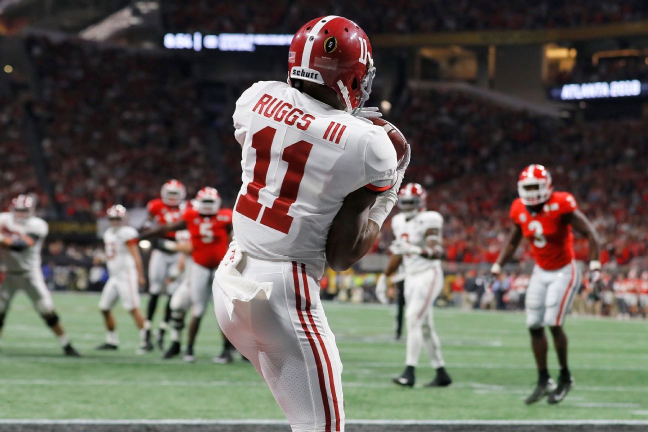 Henry Ruggs III, WR, Alabama Crimson Tide