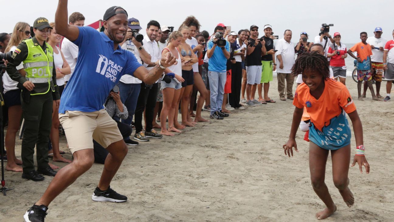 DIDIER DROGBA EN COLOMBIA