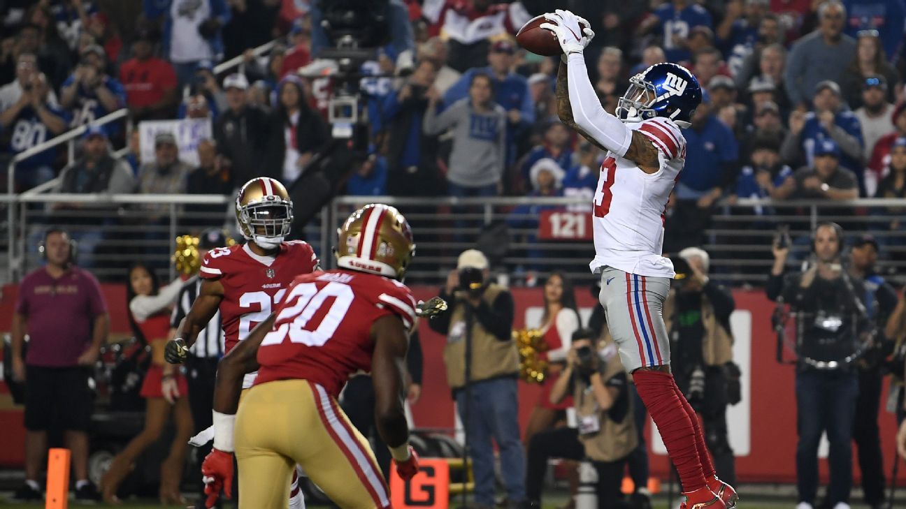 Odell Beckham Jr., WR, New York Giants