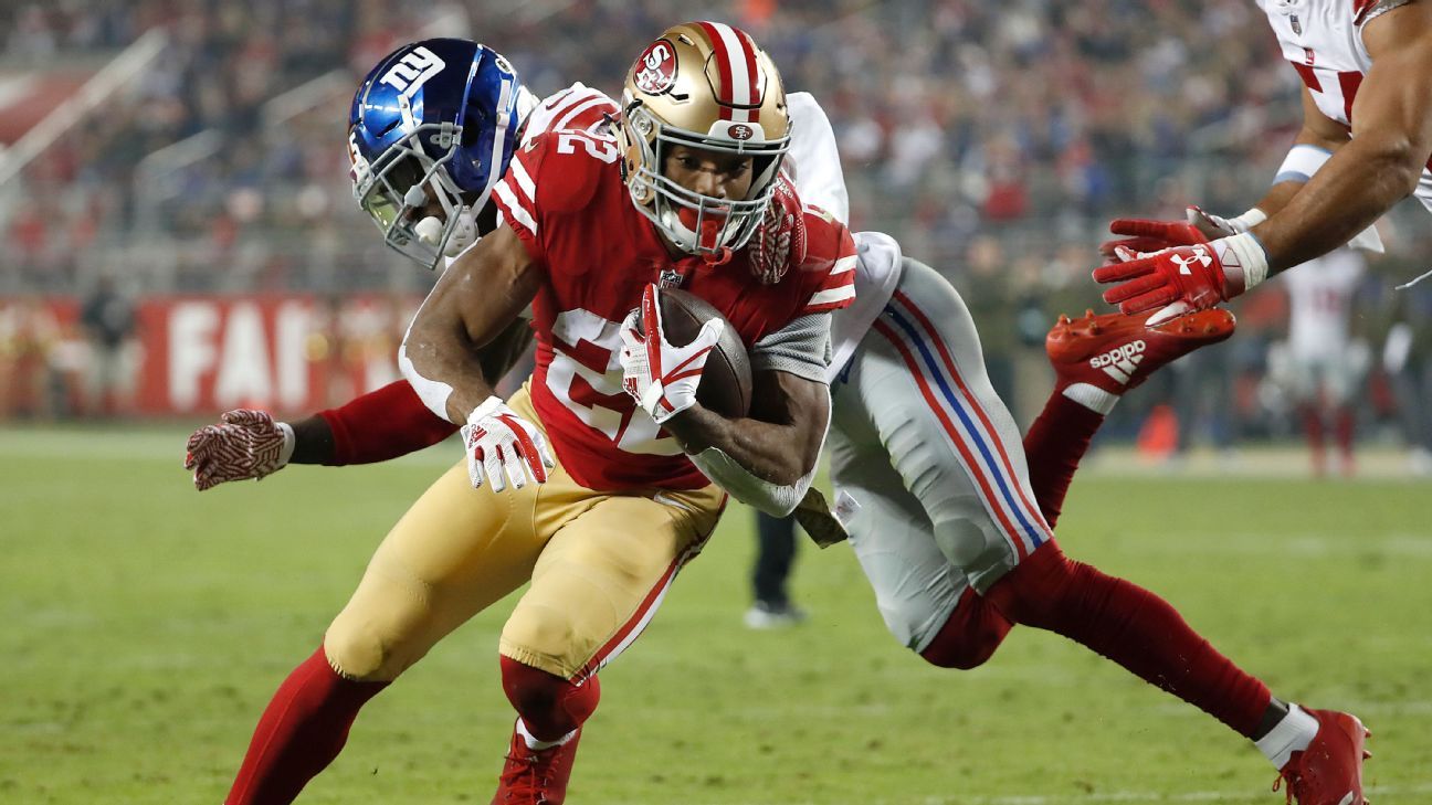 Matt Breida, RB, San Francisco 49ers