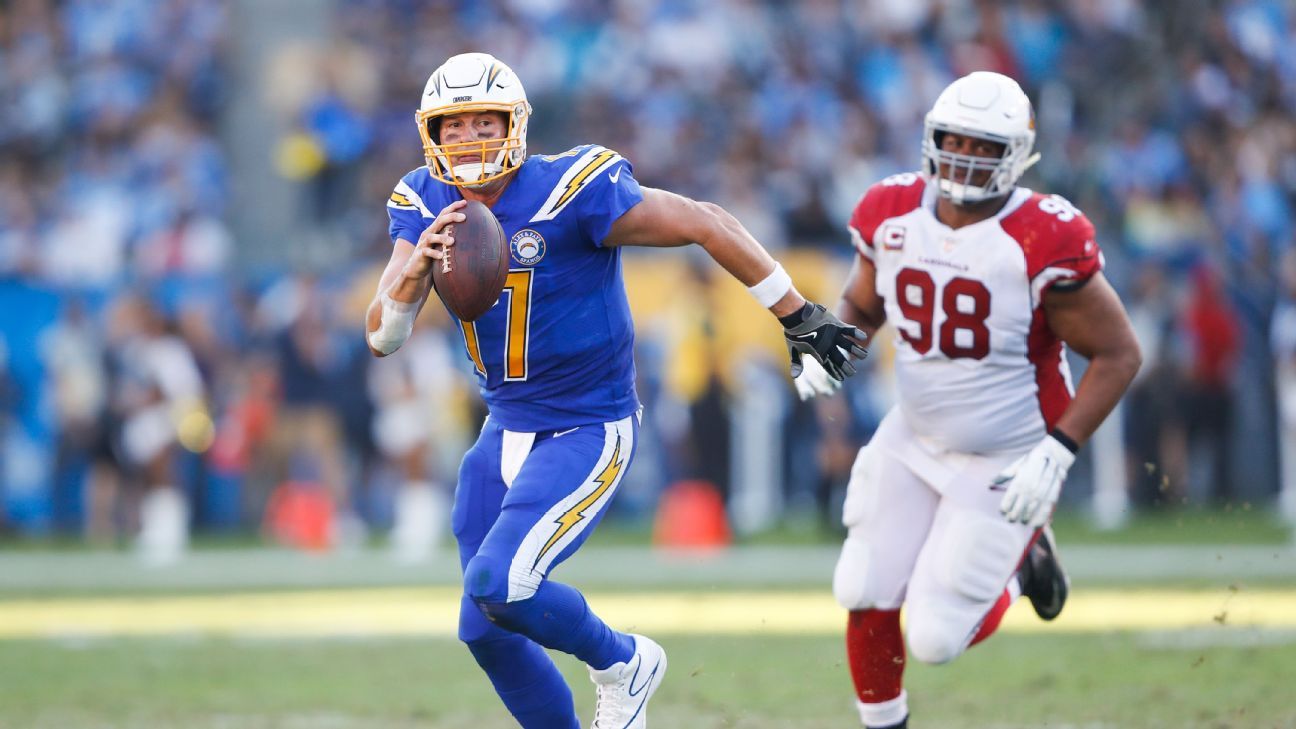 Philip Rivers, QB, Los Angeles Chargers
