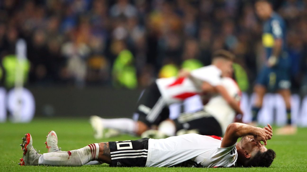 Los festejos de River Plate campe�n de la Copa Libertadores 2018