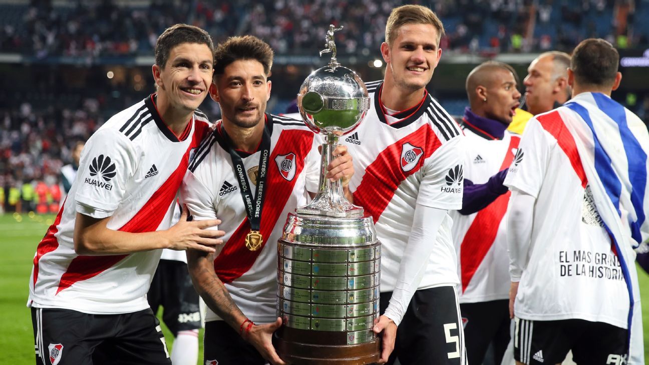 Los festejos de River Plate campe�n de la Copa Libertadores 2018