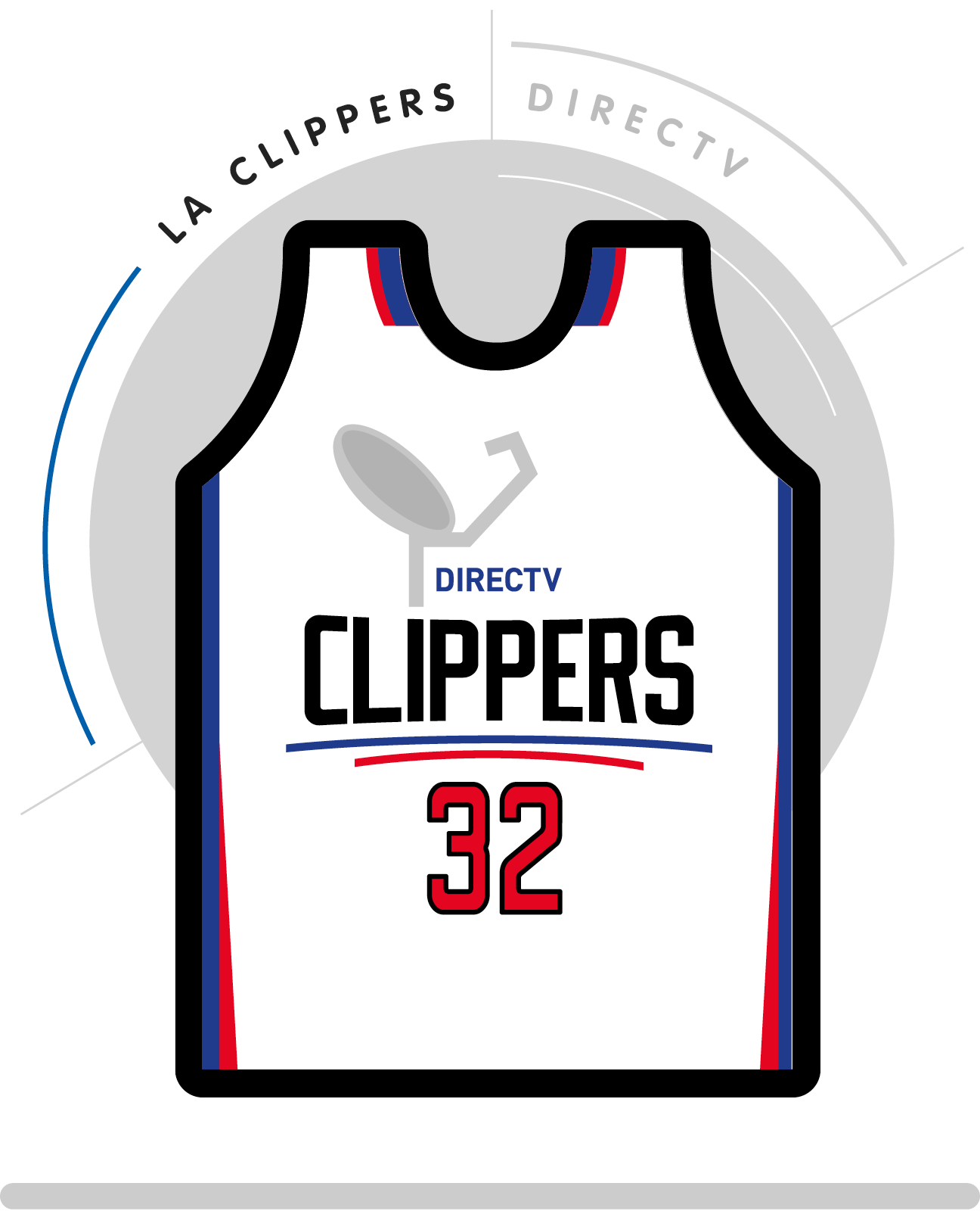 Chris Creamer  SportsLogos.Net on X: LA #Clippers city uniform a retro  re-colour of their modern design in the original colours of the 1970s San  Diego Clippers See the new city uniforms