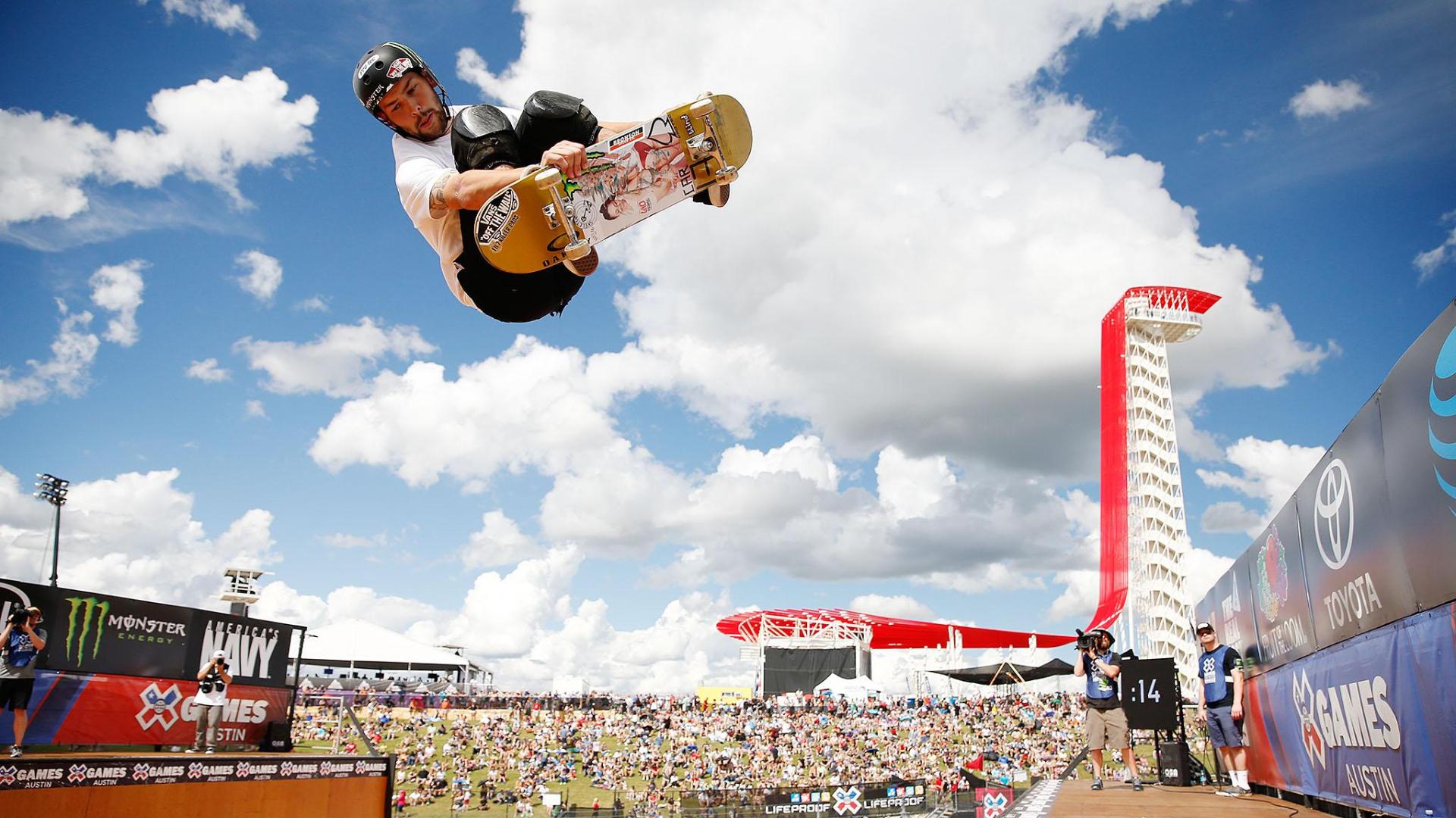 Sam Beckett wins X Games Skateboard Vert gold