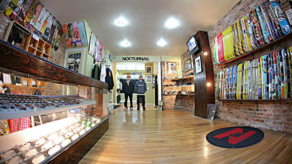Kerry Getz's Nocturnal skateshop might be down, but don't count them out.