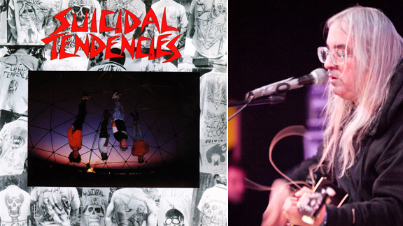 Suicidal Tendencies' iconic debut album and J. Mascis from Dinosaur Jr.