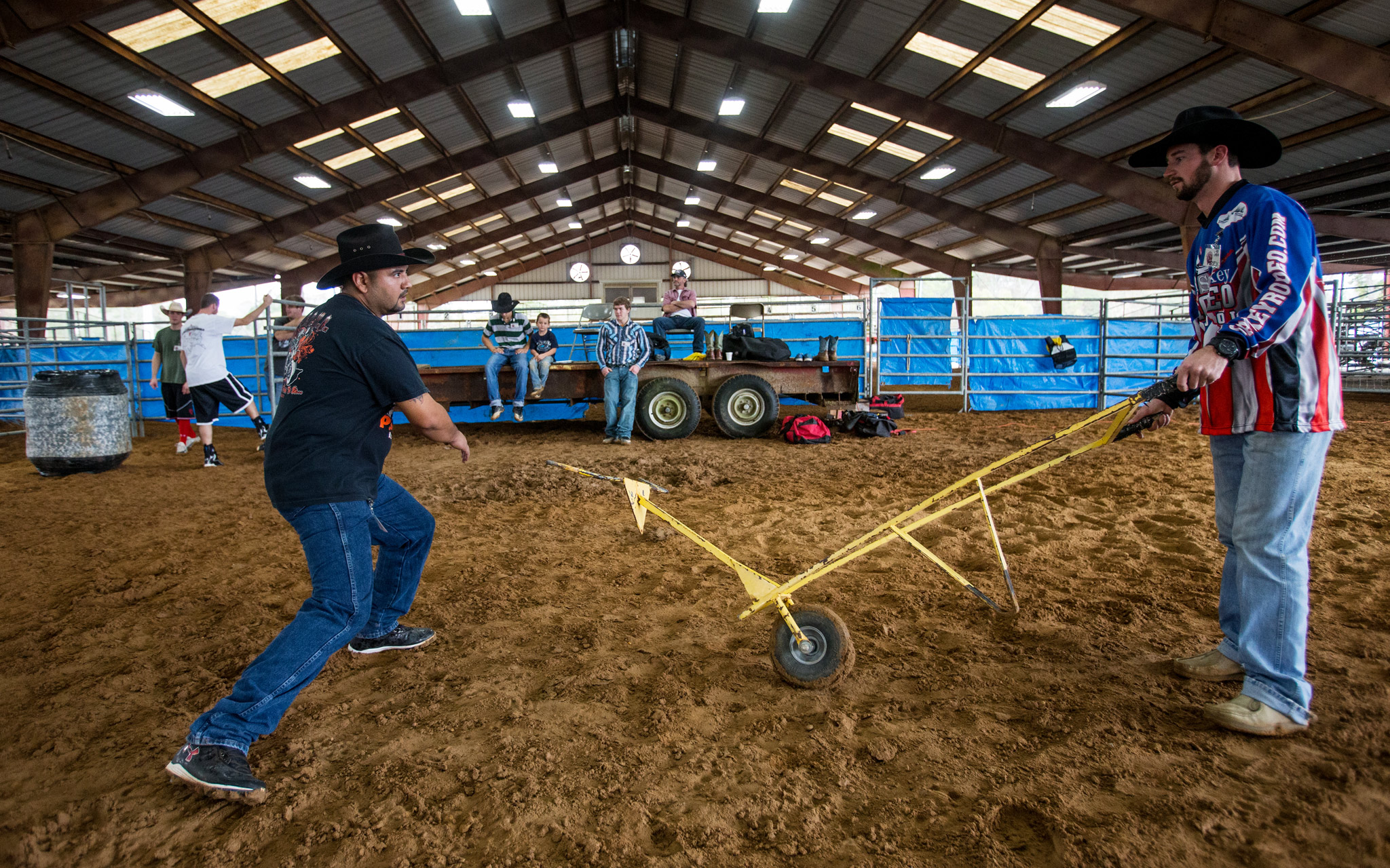 Sankey Rodeo Bull Fighter Training ESPN