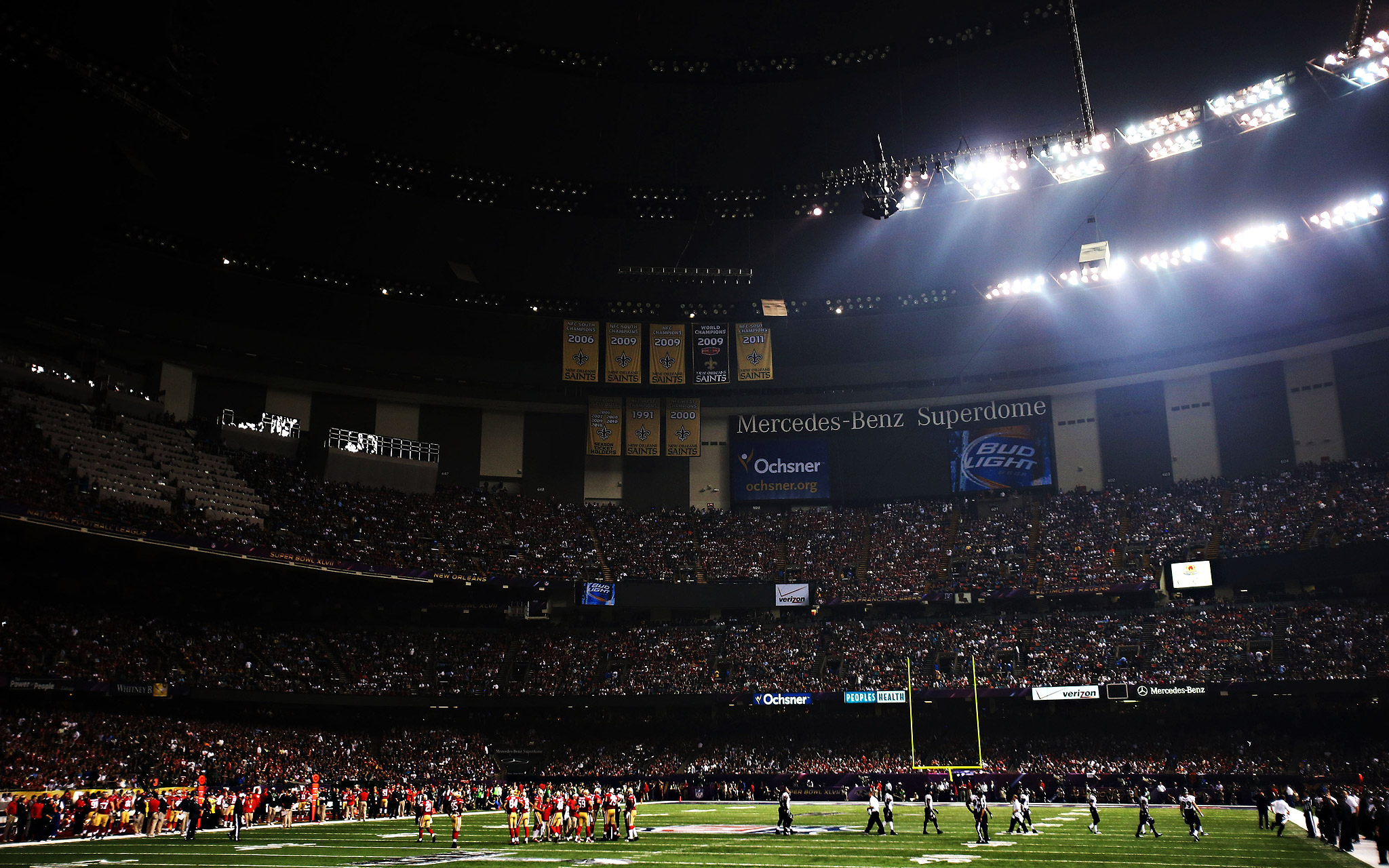 super bowl xlvii blackout