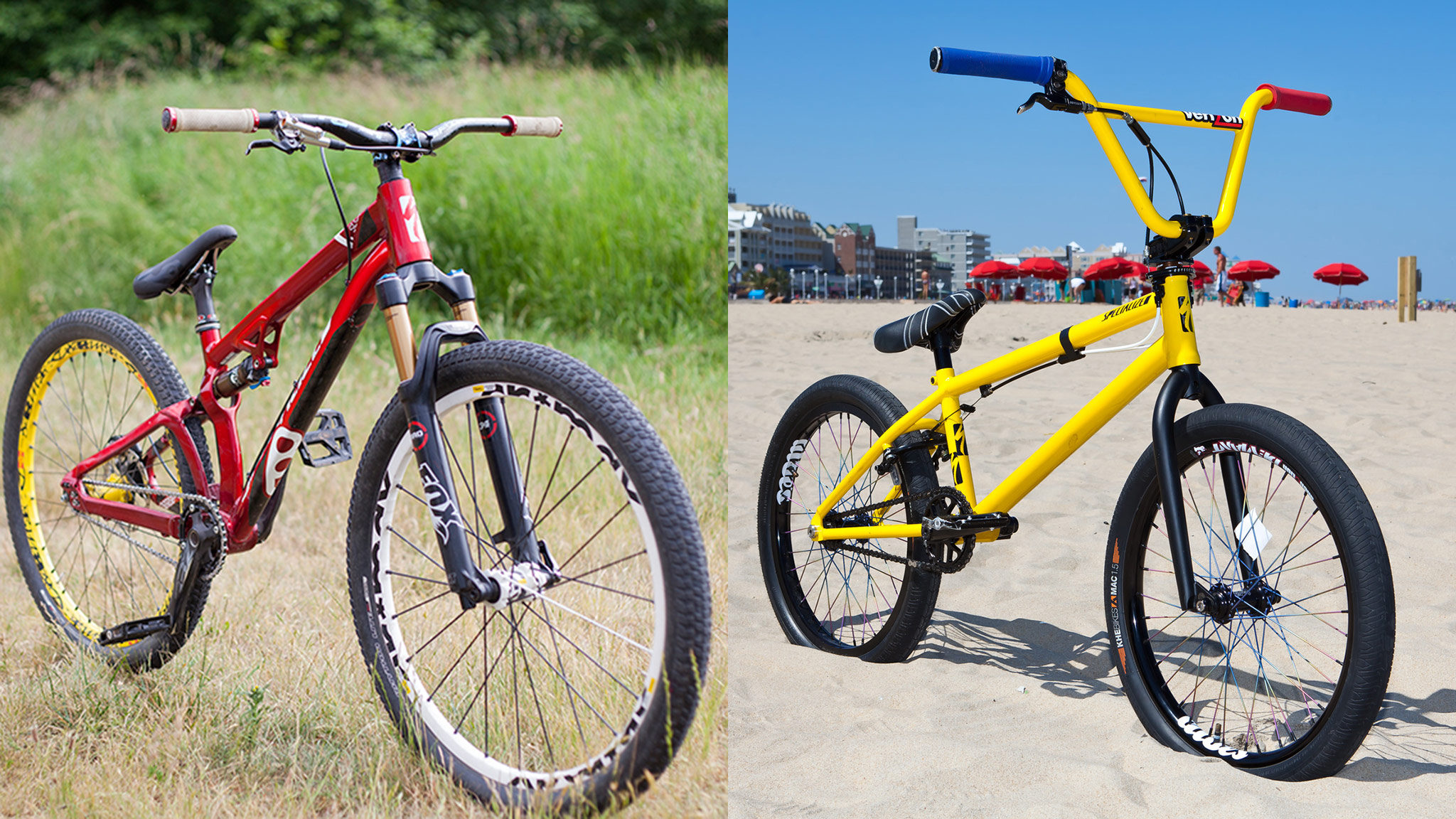 full suspension slopestyle bikes