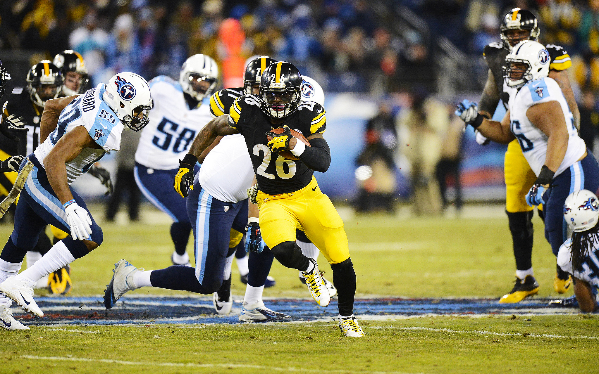 Le'Veon Bell Tramples Titans 2014 NFL Week 11 ESPN