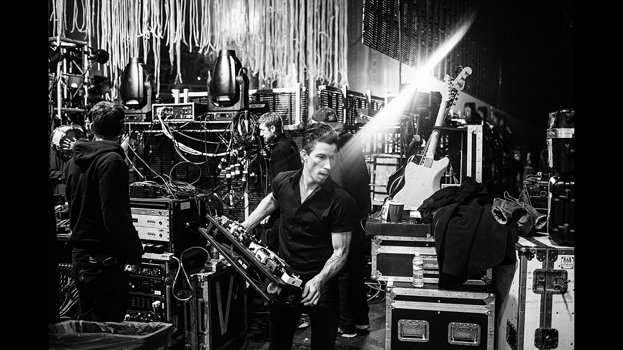 Backstage with Shaun White and Bad Things