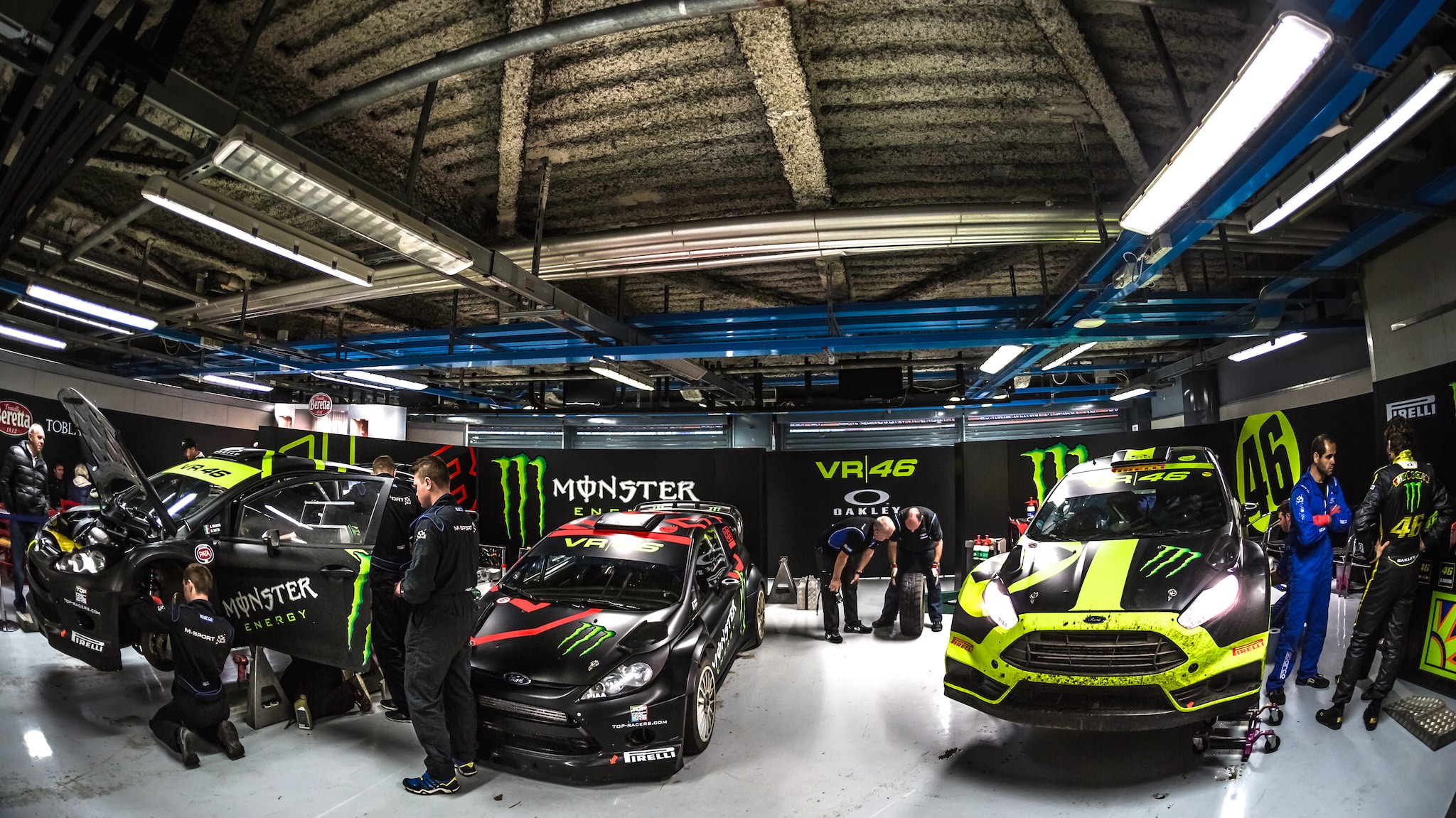 Inside the Rally Pits