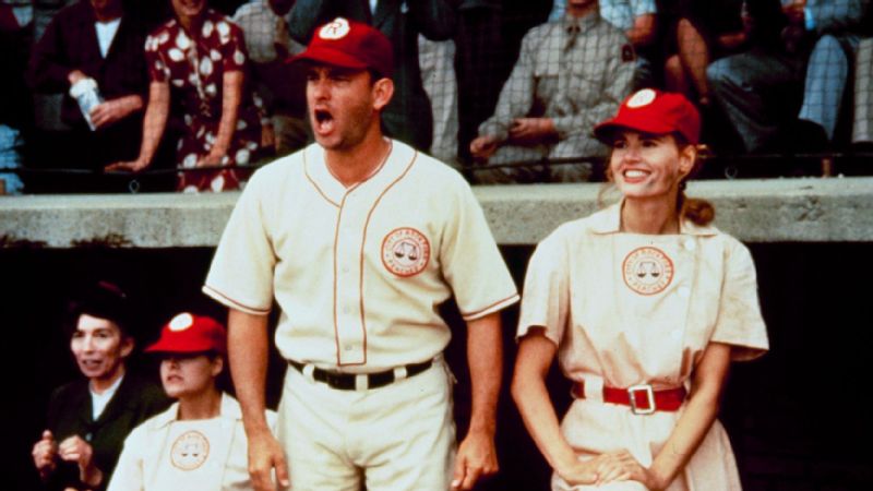 Tom Hanks and Geena Davis