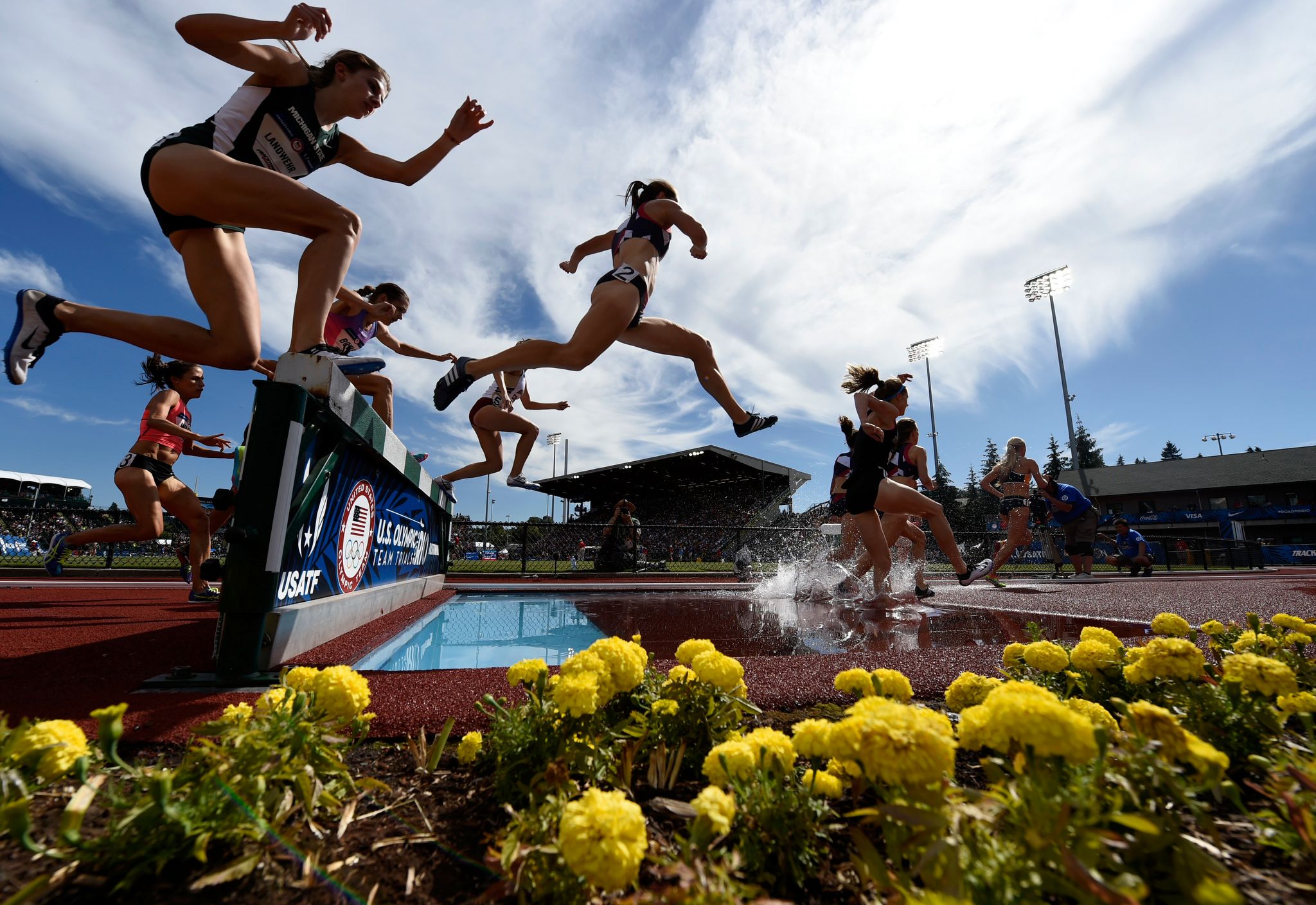 Women's steeplechase U.S. Olympic track and field trials Best