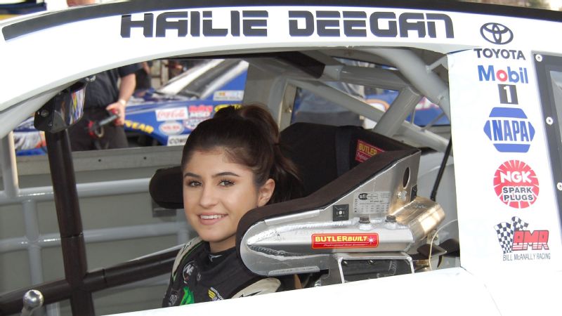 Full slate of racing means it's full speed ahead for teen driver Hailie Deegan