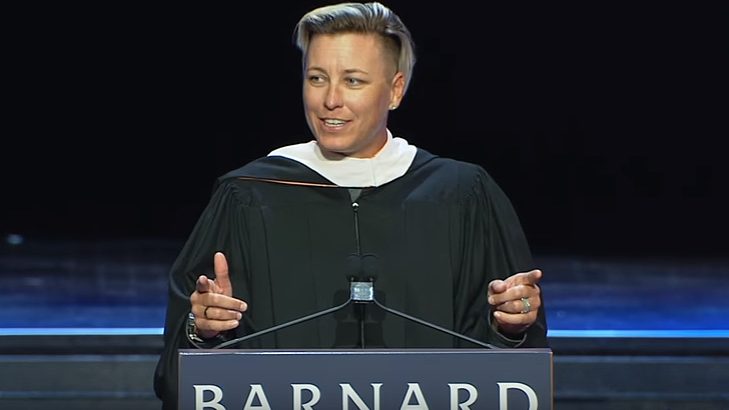 Abby wambach: barnard commencement 2018 transcript image