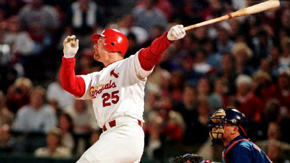 Mark McGwire. Sammy Sosa. Home runs. Accusations. What's the legacy of  baseball's 1998 season? There is, for me, a mental asterisk there.”