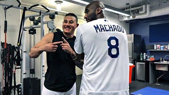 Inside Manny Machado's amazing encounter with his idol Kobe Bryant