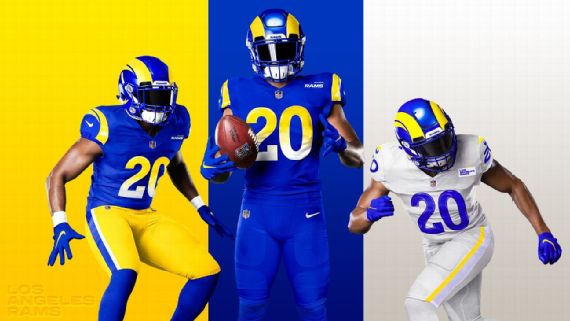 Rams will release alternate uniforms in 2021 and 2022