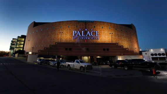 Pistons' onetime home, the Palace of Auburn Hills, torn down