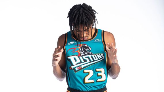 A wacky oral history about the origin of the Pistons' teal jersey, horse  logo and Hooper - The Athletic