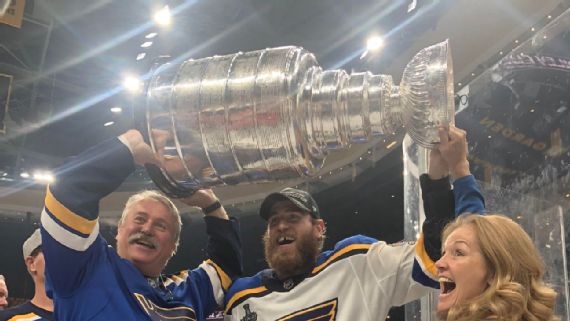 Grandmother 'proud' as she watches O'Reilly celebrate Stanley cup