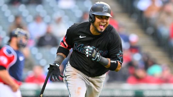 ESPN Stats & Info on X: If Luis Arraez is hitting .400 after tonight's  game against Toronto, that will be through Miami's 74th game this season -  the 2nd-longest into a season