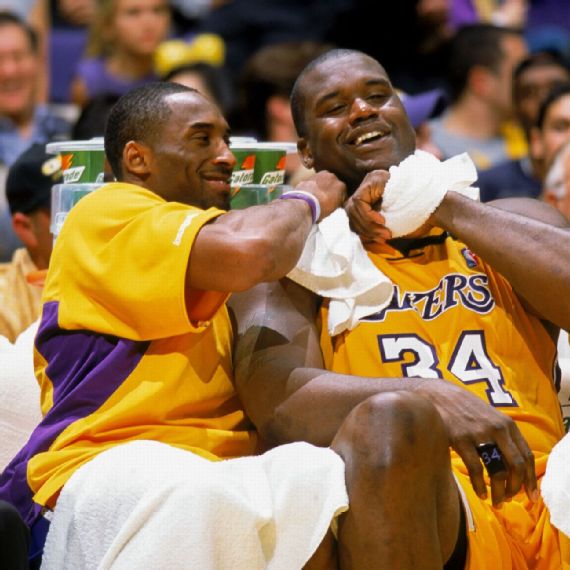 Old rivals and mates, Kobe Bryant, Shaquille O'Neal, dance again