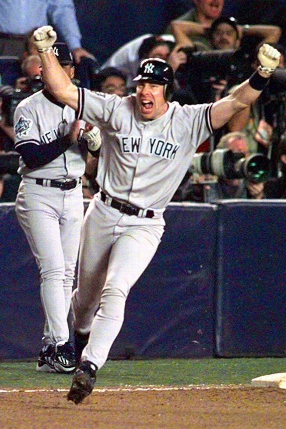 Scott Brosius 1998 World Series MVP New York Yankees 8X10 Photo 