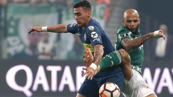 Felipe Melo responde torcedor do River que chamou Palmeiras de 