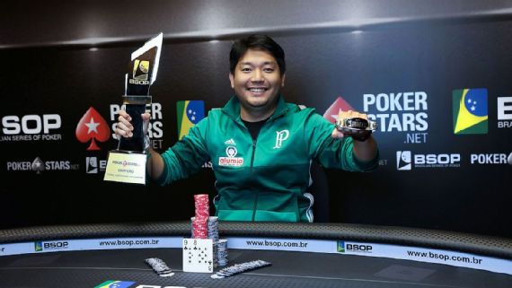 Poker: Luis Henrique Kamei é campeão no Main Event do BSOP Iguazu