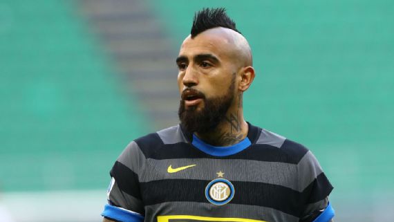 Na mira do Flamengo, Vidal entrará na lista de saída da Inter de Milão