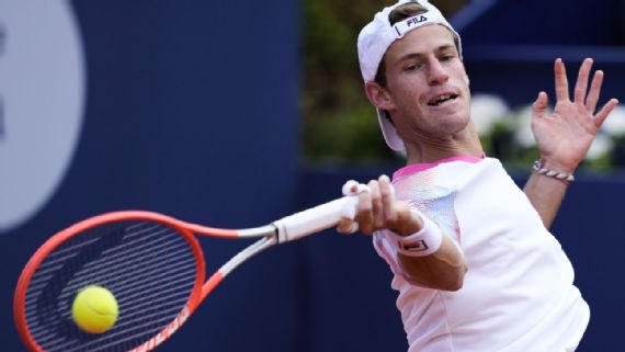 Diego Schwartzman cayó ante Carreño Busta en las semifinales del ATP 500 de Barcelona