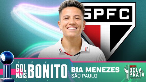 Prêmio ESPN Bola de Prata Aposta Ganha: Bia Menezes faz 'gol de Marta' e leva o prêmio de golaço do Brasileirão