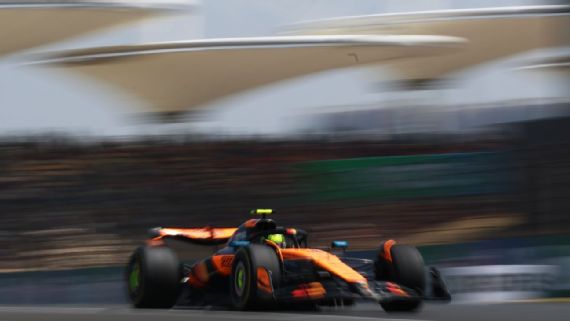 Lando Norris at Chinese GP Practice
