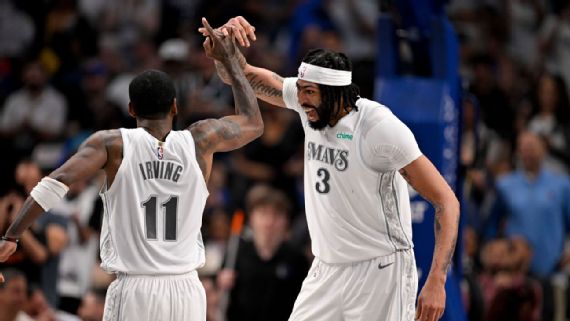 Anthony Davis and Kyrie Irving