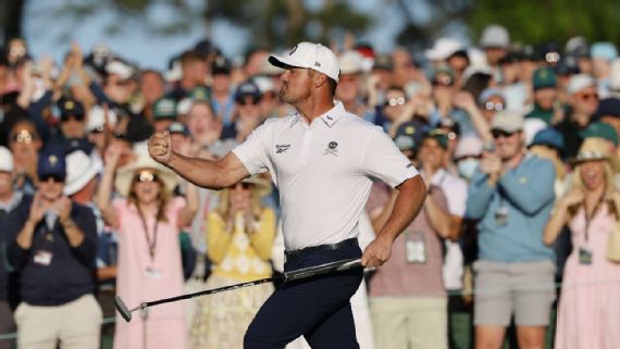 Bryson DeChambeau putting