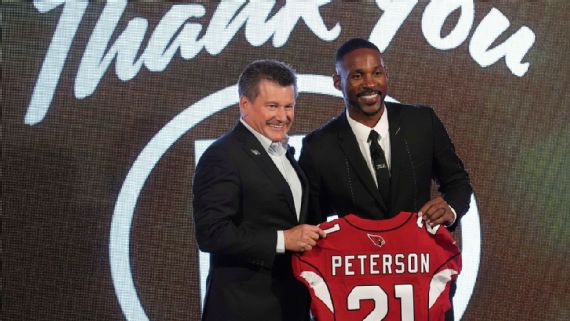 Patrick Peterson at his retirement announcement