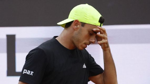 Francisco Cerúndolo at ​the Rome Masters