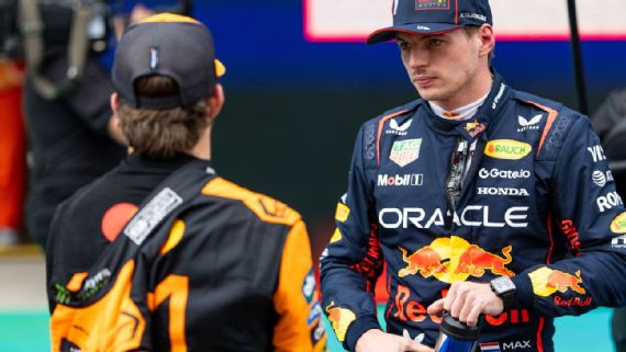 Max Verstappen in his Red Bull car during qualifying for the Spanish Grand Prix.